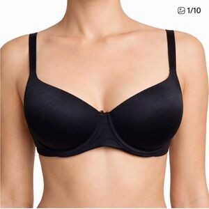 Modern Movements Underwire T-shirt Black Bra 32G
